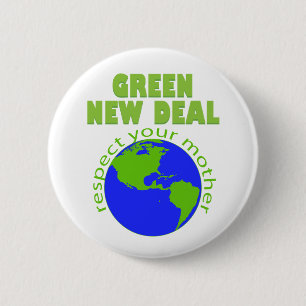 Green New Deal Button