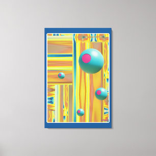 Green New Deal - Ken Gage Surreal Art Leinwanddruck