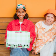 Green Niedlich Kids Personalizable Manga Cartoon F