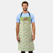 Green Niedlich Oaster Schürze mit Bunny Personalis (Getragen)