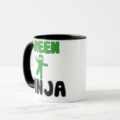 Green Ninja Tasse (Vorderseite Links)
