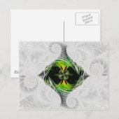 Green Nirvana Postkarte (Vorne/Hinten)