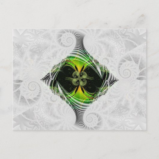 Green Nirvana Postkarte (Vorderseite)