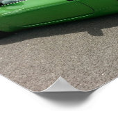 Green Nissan 350Z bei Modified Nationals 2015. Poster (Ecke)