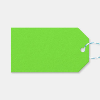 Green No.3. Helle oder neongrüne Geschenketiketten Geschenkanhänger