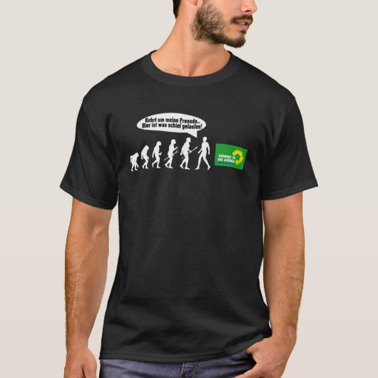 Green No Statement Evolution Anti Green Prot T-Shirt (Vorderseite)