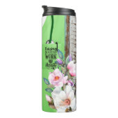 Green Nursing Scrubs Stethoscope Thermosbecher (Nach rechts gedreht)