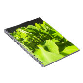 Green Oasis Notebook - Lush Green Pflanze Design Notizblock (Rechte Seite)