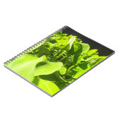 Green Oasis Notebook - Lush Green Pflanze Design Notizblock (Linke Seite)