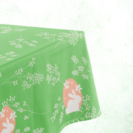 Green Oaster Bunny Tableclout Tischdecke