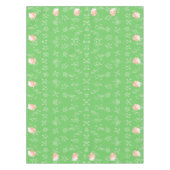 Green Oaster Bunny Tableclout Tischdecke (Vorderseite)