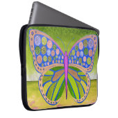 Green Ocean Butterfly Laptop-Sieb Laptopschutzhülle (Vorne Rechts)