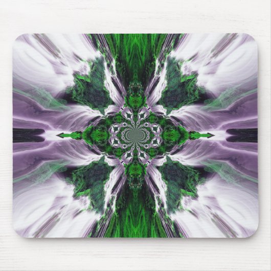 Green Ocean Cascade Mousepad (Vorne)