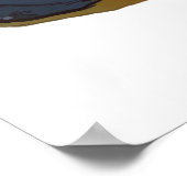 Green off road adventure quadracycle poster (Ecke)