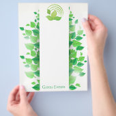 Green Öko Event Flyer (Hand)