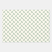 Green Old Fashioned Rocking Horses New Baby Shower Geschenkpapier Set (Vorderseite 2)
