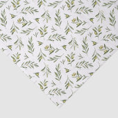 Green Olives Watercolor Seidenpapier (Ausschnitt)