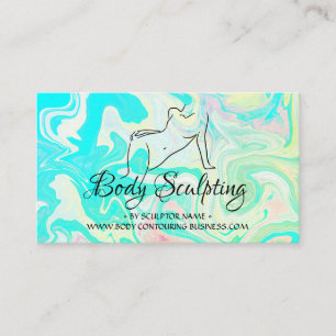 Green Ombre Body Skulpturenbildhauerin Wellness-Ce Visitenkarte