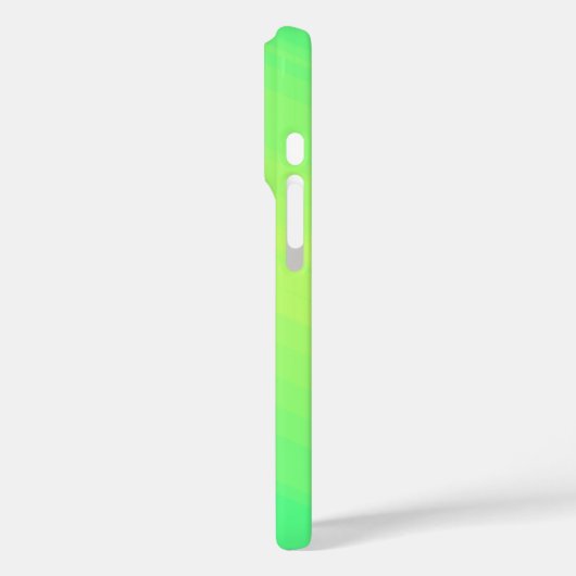 Green Ombre Design Case-Mate iPhone Hülle (Rückseite / Links)