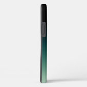 Green Ombre Gold Monogram Case-Mate iPhone Hülle (Rückseite / Rechts)