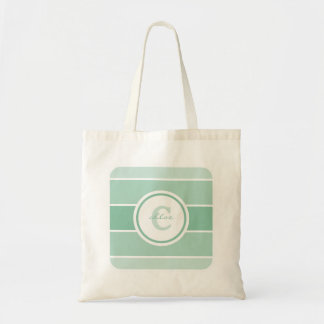 Green Ombre Monogram Tragetasche