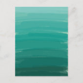Green Ombre Postkarte (Vorderseite)