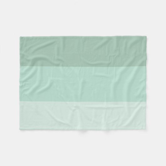 Green Ombre Striping Fleecedecke (Vorderseite (Horizontal))