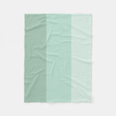 Green Ombre Striping Fleecedecke (Vorderseite)