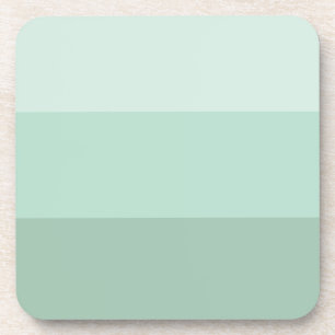 Green Ombre Striping Getränkeuntersetzer