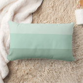 Green Ombre Striping Lendenkissen (Decke)