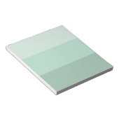 Green Ombre Striping Notizblock (angewinkelt)