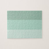 Green Ombre Striping Puzzle (Horizontal)