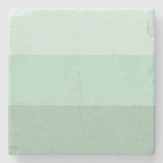 Green Ombre Striping Steinuntersetzer (Vorderseite)