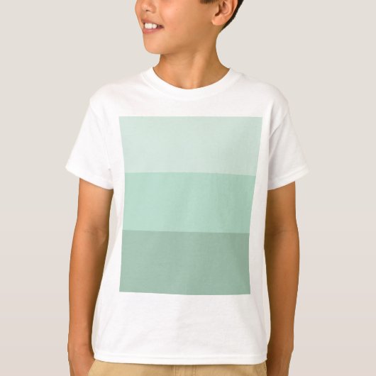Green Ombre Striping T-Shirt (Vorderseite)