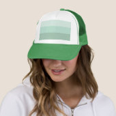 Green Ombre Striping Truckerkappe (Beispiel)