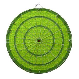 Green on Green Custom Dart Board Dartscheibe