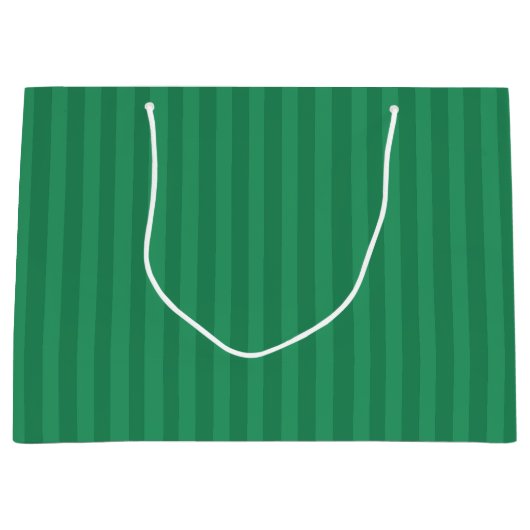 Green on Green Large Gift Bag Große Geschenktüte (Vorderseite)