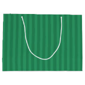 Green on Green Large Gift Bag Große Geschenktüte (Rückseite)