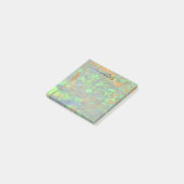Green Opal Modern Glam Note Pad Post-it Klebezettel (angewinkelt)