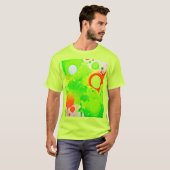Green & Orange Hues T-Shirt (Vorne ganz)