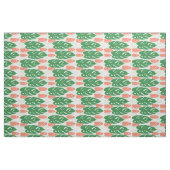Green Orange Leaf Muster Stoff (Fat Quarter (45,7 x 55,9 cm))