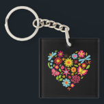 Green & Orange Modern Abstract Floral Schlüsselanhänger<br><div class="desc">Green & Orange Modern Abstract Floral is a stylish and eye-catching design featuring fresh green tones combined with vibrant orange floral elements. The modern abstract style creates a unique artistic look that feels both elegant and contemporary. Perfect for adding a touch of creativity and nature-inspired beauty to everyday products, home...</div>