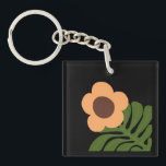 Green & Orange Modern Abstract Floral Schlüsselanhänger<br><div class="desc">Green & Orange Modern Abstract Floral is a stylish and eye-catching design featuring fresh green tones combined with vibrant orange floral elements. The modern abstract style creates a unique artistic look that feels both elegant and contemporary. Perfect for adding a touch of creativity and nature-inspired beauty to everyday products, home...</div>