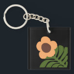 Green & Orange Modern Abstract Floral Schlüsselanhänger<br><div class="desc">Green & Orange Modern Abstract Floral is a stylish and eye-catching design featuring fresh green tones combined with vibrant orange floral elements. The modern abstract style creates a unique artistic look that feels both elegant and contemporary. Perfect for adding a touch of creativity and nature-inspired beauty to everyday products, home...</div>