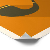 Green & Orange Retro St. Patrick's Day Collage Poster (Ecke)