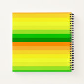 GREEN ORANGE YELLOW ONE LUCKY MAMA NOTIZBLOCK (Rückseite)