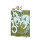 Green Orbs I Flachmann (Links)