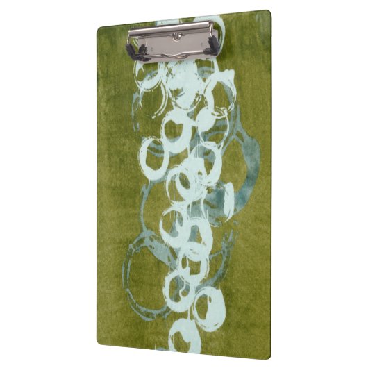 Green Orbs I Klemmbrett (Links)