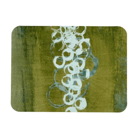 Green Orbs I Magnet (Horizontal)