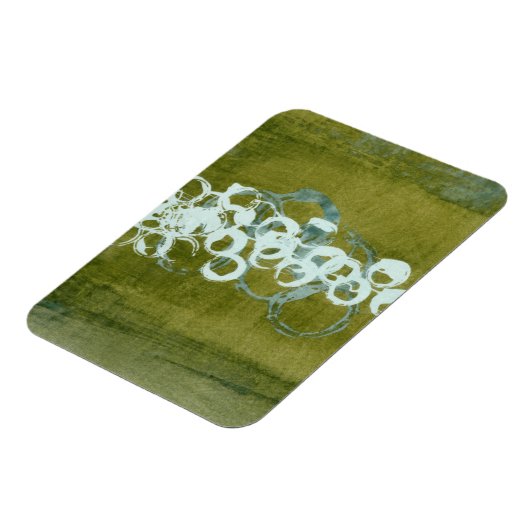 Green Orbs I Magnet (Linke Seite)